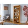 Country Oak Tall Fully Assembled Bookcase with Shelves - 10% OFF CODE SAVE - 2