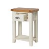 Country Cottage Cream Painted Oak Telephone Table - SPRING SALE - 7