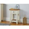 Country Cottage Cream Painted Oak Telephone Table - SPRING SALE - 2