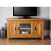Country Oak TV unit with Glass Front - SPRING SALE - 3