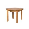 Country Oak 107cm to 145cm Round Extending Table - 10% OFF SPRING SALE - 8