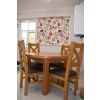 Country Oak 107cm to 145cm Round Extending Table - 20% OFF SPRING SALE - 5