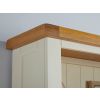 Country Cottage Cream Painted Tall Assembled Oak Bookcase with Drawers - 10% OFF SPRING SALE - 4