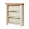 Country Cottage Cream Painted Small Low Oak Bookcase - SPRING SALE - 6