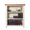 Country Cottage Cream Painted Small Low Oak Bookcase - SPRING SALE - 7