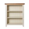 Country Cottage Cream Painted Small Low Oak Bookcase - SPRING SALE - 8