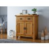 Country Oak Small 80cm Fully Assembled Sideboard - SPRING SALE - 2