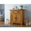 Country Oak Small 80cm Fully Assembled Sideboard - 10% OFF SPRING SALE - 2