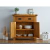 Country Oak Small 80cm Fully Assembled Sideboard - 10% OFF WINTER SALE - 3