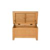 Country Oak Blanket Box Bedroom Storage - SPRING SALE - 9