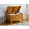 Country Oak Blanket Box Bedroom Storage - SPRING SALE - 2