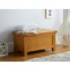 Country Oak Blanket Box Bedroom Storage - SPRING SALE - 4