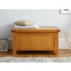 Country Oak Blanket Box Bedroom Storage - SPRING SALE - 5