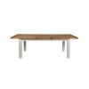 Country Oak 230cm Grey Painted Extending Dining Room Table - 10% OFF SPRING SALE - 5