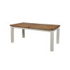 Country Oak 230cm Grey Painted Extending Dining Room Table - 10% OFF SPRING SALE - 6