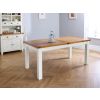 Country Oak 230cm Grey Painted Extending Dining Room Table - 10% OFF SPRING SALE - 3