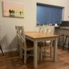 Country Oak Grey Painted 180cm Extendable Dining Table - 10% OFF WINTER SALE - 3