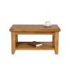 Country Oak Coffee Table with Shelf - SPRING SALE - 5