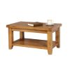 Country Oak Coffee Table with Shelf - SPRING SALE - 4