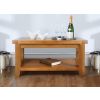 Country Oak Coffee Table with Shelf - SPRING SALE - 7