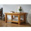 Country Oak Coffee Table with Shelf - SPRING SALE - 2