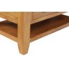 Country Oak Coffee Table with Drawer and Shelf - SPRING SALE - 9