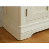 Farmhouse 80cm Cream Painted Small Oak Sideboard - 10% OFF CODE SAVE - 6