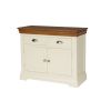 Farmhouse 100cm Cream Painted Assembled Oak Sideboard - 10% OFF SPRING SALE - 7