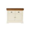 Farmhouse 100cm Cream Painted Assembled Oak Sideboard - 10% OFF CODE SAVE - 10