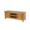 Country Oak Large Double Door Fully Assembled TV Unit - SPRING SALE - 4