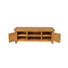 Country Oak Large Double Door Fully Assembled TV Unit - SPRING SALE - 6