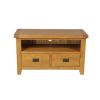 Country Oak 2 Drawer Fully Assembled TV Unit - SPRING SALE - 9