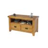 Country Oak 2 Drawer Fully Assembled TV Unit - WINTER SALE - 7