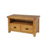 Country Oak 2 Drawer Fully Assembled TV Unit - WINTER SALE - 12