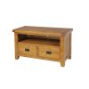 Country Oak 2 Drawer Fully Assembled TV Unit - SPRING SALE - 12