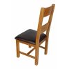 Chester Ladder Back Brown Leather Seat Oak Dining Chair - 10% OFF SPRING SALE - 8