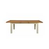 Country Oak 230cm Butterfly Extending Cream Painted Dining Table - 10% OFF SPRING SALE - 6