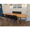 Country Oak 2.8m Double Extending Oak Dining Table - 20% OFF SPRING SALE - 2