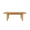 Country Oak 2.8m Double Extending Oak Dining Table - 20% OFF SPRING SALE - 8