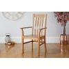 Chelsea Solid Oak Timber Seat Assembled Carver Dining Chair - SPRING SALE - 2