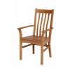 Chelsea Solid Oak Timber Seat Assembled Carver Dining Chair - SPRING SALE - 3