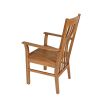 Chelsea Solid Oak Timber Seat Assembled Carver Dining Chair - SPRING SALE - 5