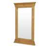 Farmhouse 100cm x 60cm Solid Oak Mirror - SPRING SALE - 6