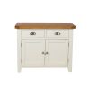 Country Cottage 100cm Cream Painted Assembled Oak Sideboard - 10% OFF CODE SAVE - 6