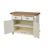 Country Cottage 100cm Cream Painted Assembled Oak Sideboard - 10% OFF SPRING SALE - 8