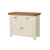 Country Cottage 100cm Cream Painted Assembled Oak Sideboard - 10% OFF CODE SAVE - 4