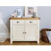 Country Cottage 100cm Cream Painted Assembled Oak Sideboard - 10% OFF CODE SAVE - 3