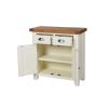 Country Cottage 80cm Cream Painted Assembled Small Oak Sideboard - 10% OFF CODE SAVE - 8