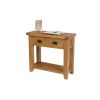 Country Oak 2 Drawer Fully Assembled Console Table - SPRING SALE - 6