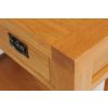 Country Oak 2 Drawer Fully Assembled Console Table - SPRING SALE - 13
